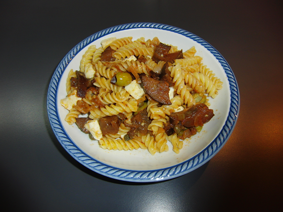 Pasta con le melanzane